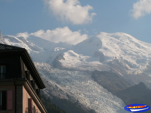 Vue depuis Chamonix